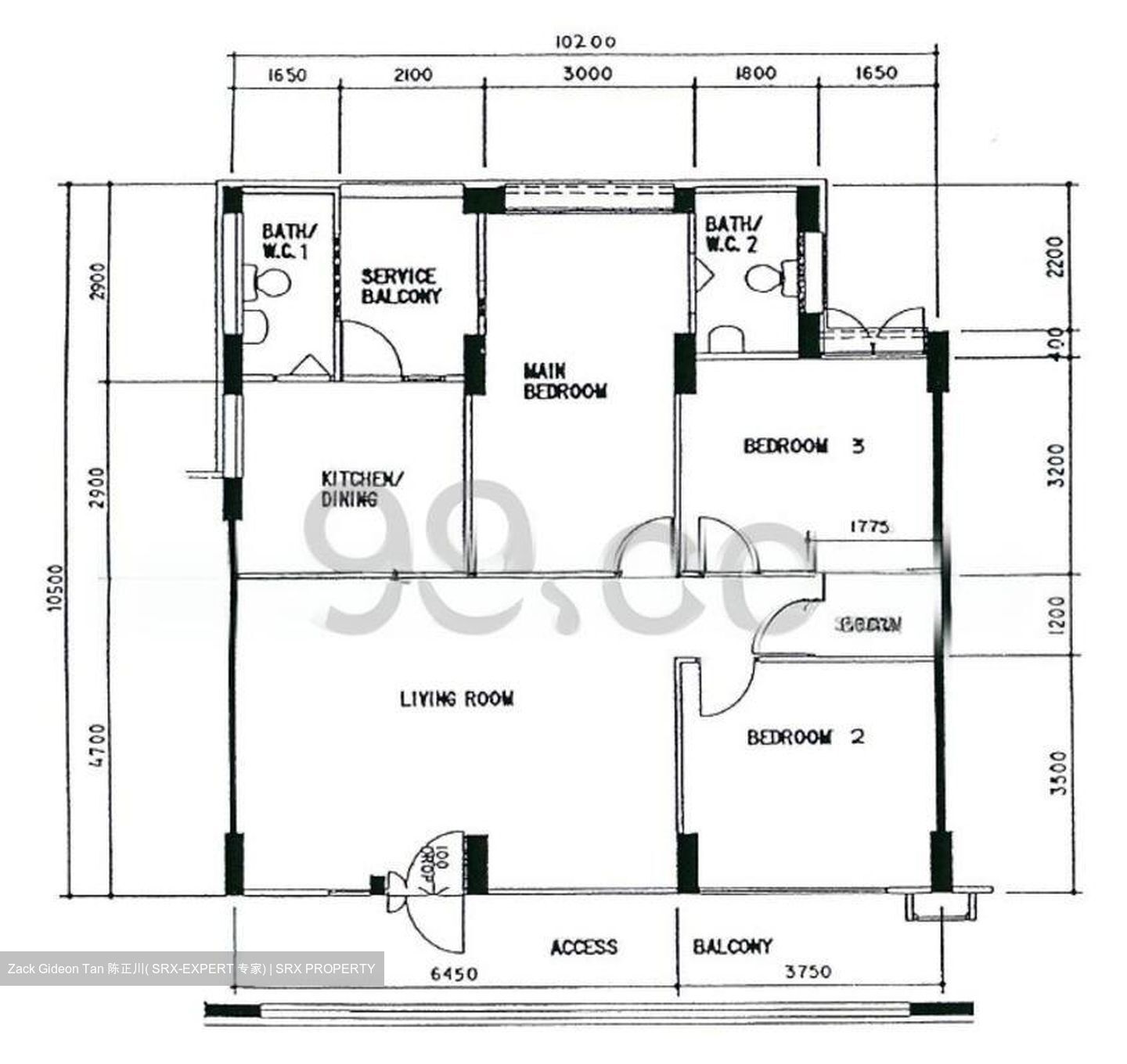 Blk 425 Woodlands Street 41 (Woodlands), HDB 4 Rooms #620050621